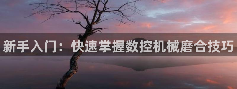 天辰娱乐-18113：新手入门：快速掌握数控机械磨合技巧