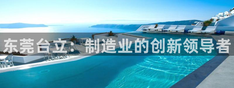 天辰娱乐44516：东莞台立：制造业的创新领导者
